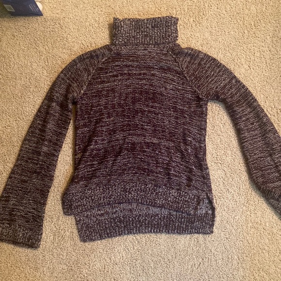 Dee purple heathered sweater hollsiter - Picture 1 of 3